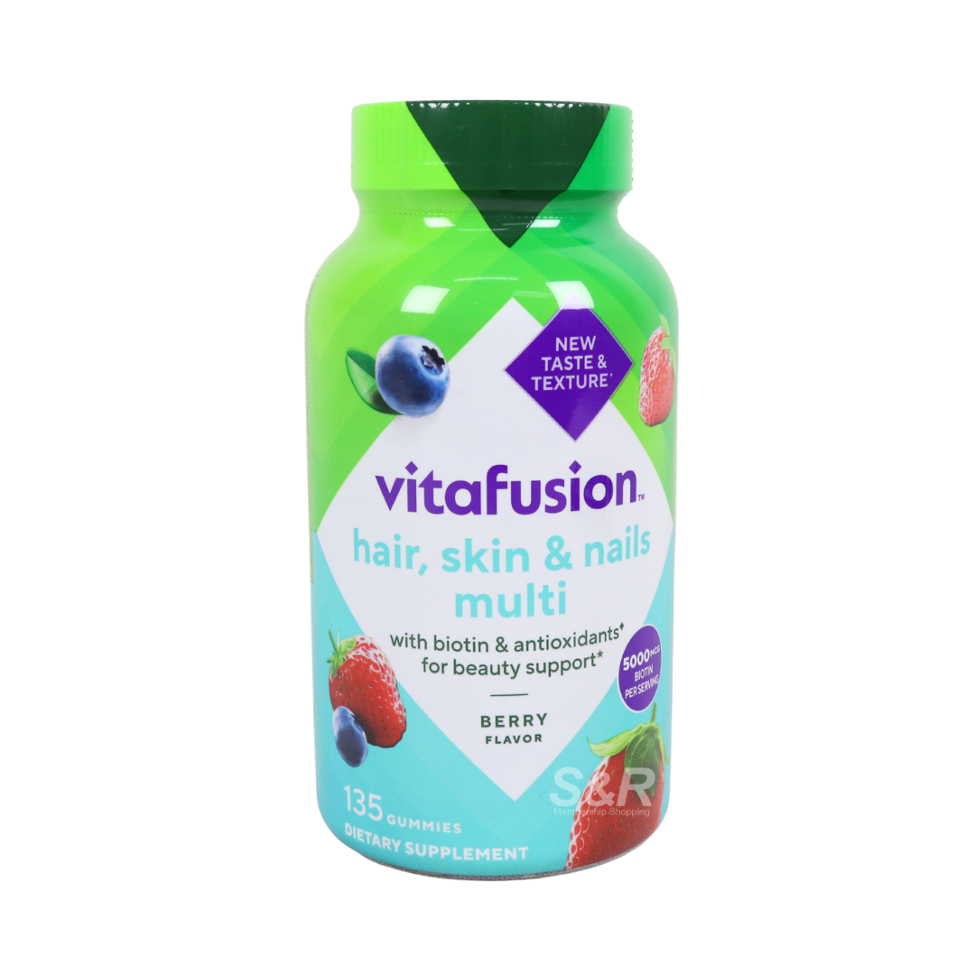Vitafusion Hair, Skin and Nails 135 Gummy Vitamins